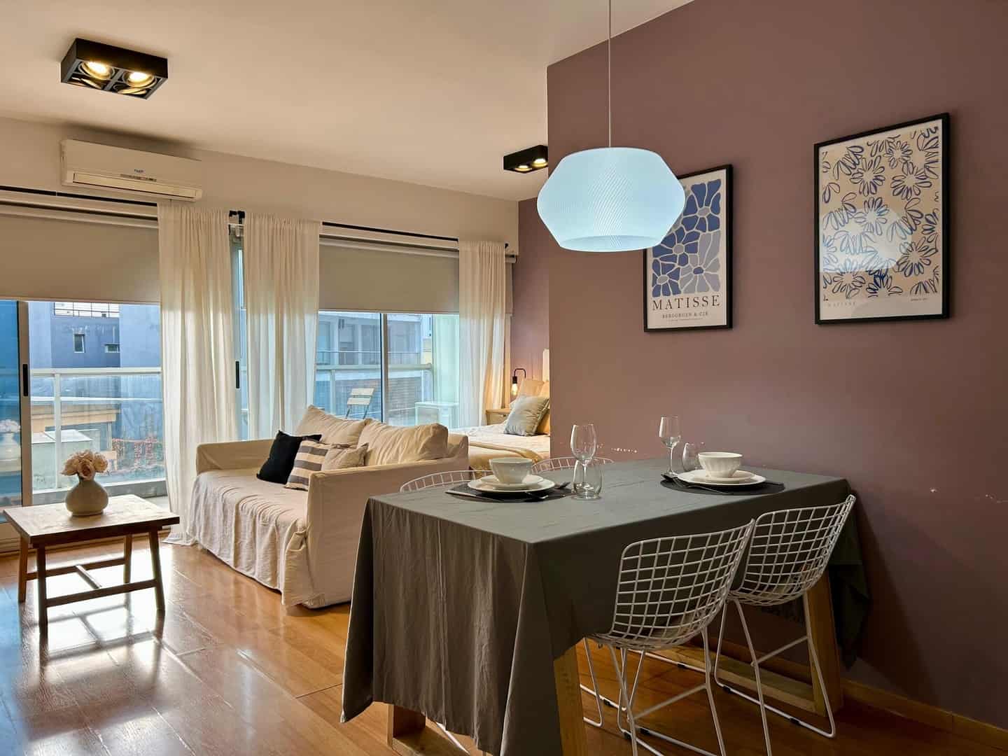 Palermo | Designer Studio for 2 | Balcony